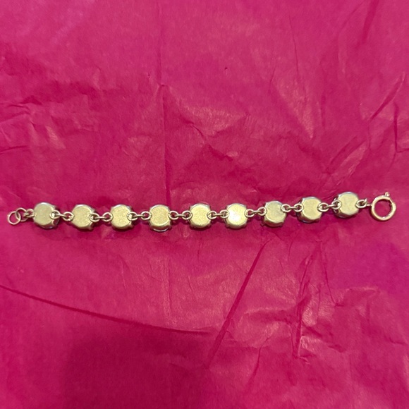 Victoria Lynn Turquoise Crystal Bracelet - Picture 2 of 2